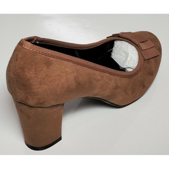 PRIMADONNA COLLECTION WOMEN'S EURO 35 BOW ON TOE TAUPE NEW /BOX 06057 - Picture 7 of 12